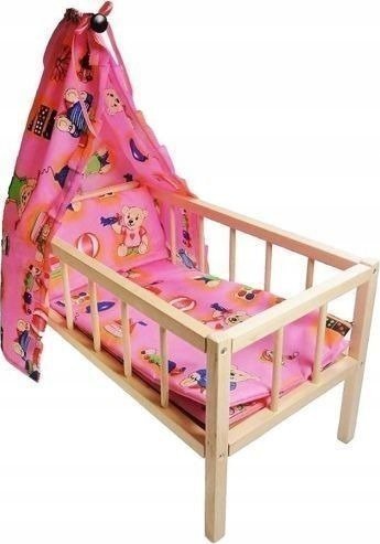 JANEX Łóżeczko duże z baldachimem. JANEX