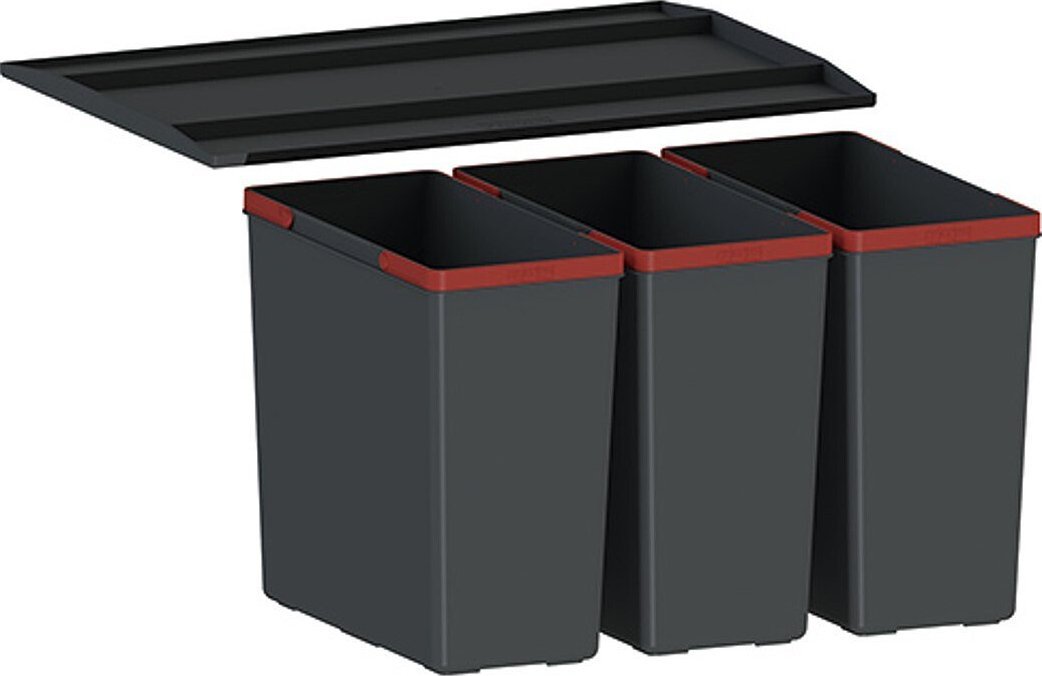 Kosz na śmieci Franke szafkowy czarny (121.0494.192)