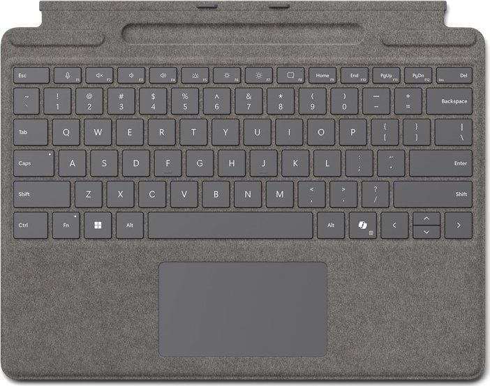 Microsoft Surface Pro KB w/ PenStor QWERTY Microsoft Cover port Platyna