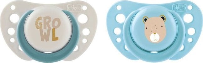 Chicco 171521 SMOCZEK PF AIR SILIKONOWY 2-6M 2SZT NIEBIESKI
