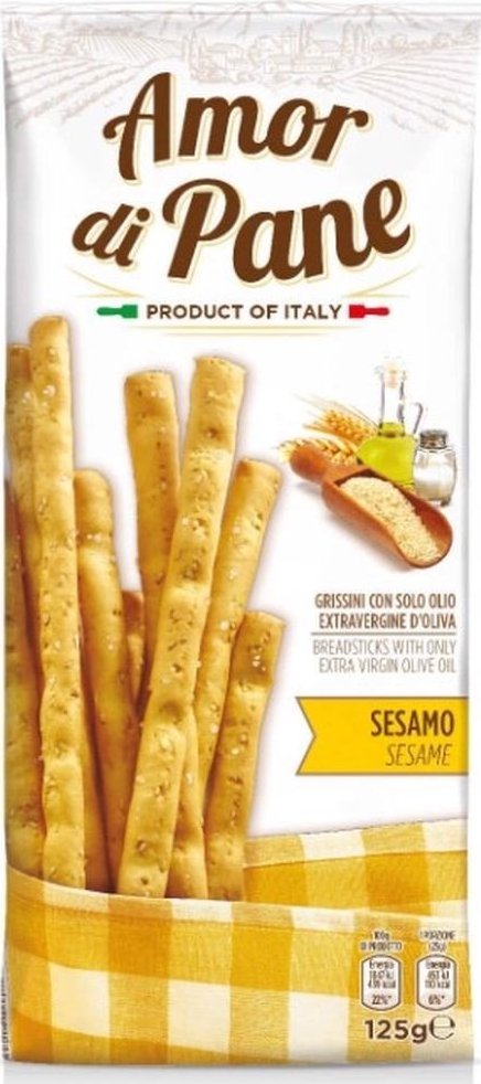 XXXXXXXX_Inny (Noname) Hosta Paluszki Grissini z sezamem 125g