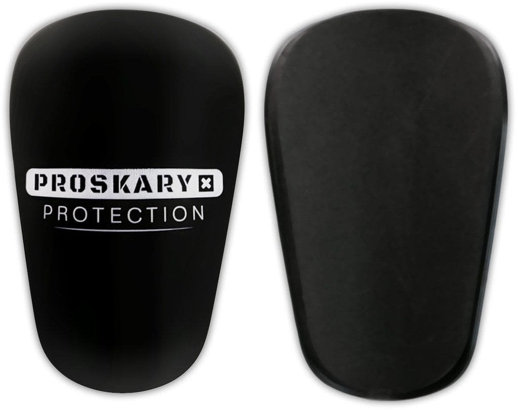 Ochraniacze piłkarskie małe mini czarne proskary