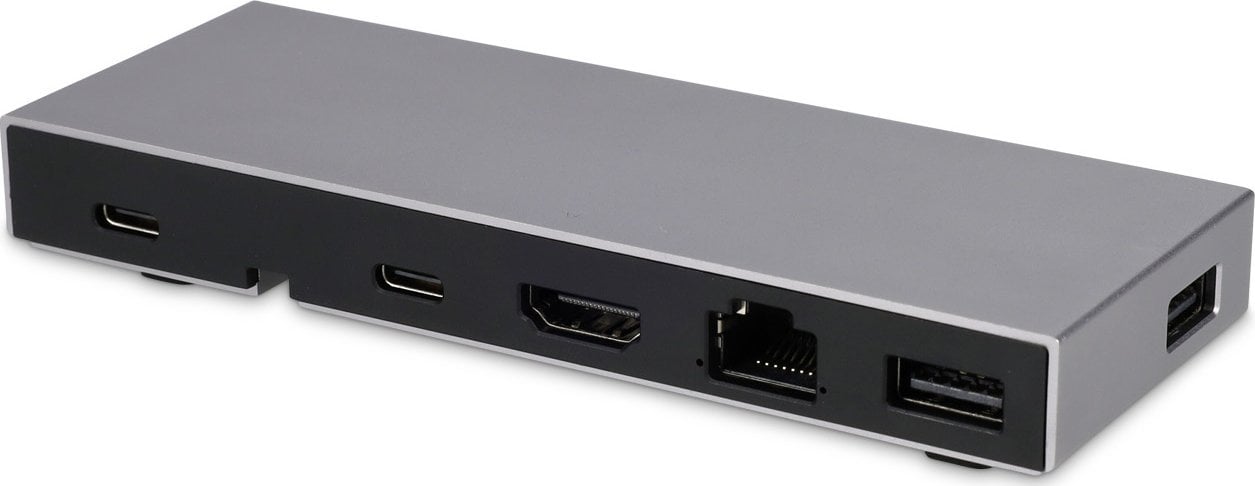 Terminal sieciowy LMP USB-C Compact Dock 2 4K 6-Port USB-C Dock, ideal for MacBook Air/Pro M1/M2 - Space Grey