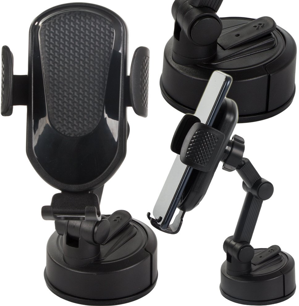 Uchwyt do samochodu na telefon szybę kokpit grawitacyjny mocny do samochodu