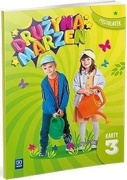 Drużyna marzeń Pięciolatek.Karty pracy cz.3 2022