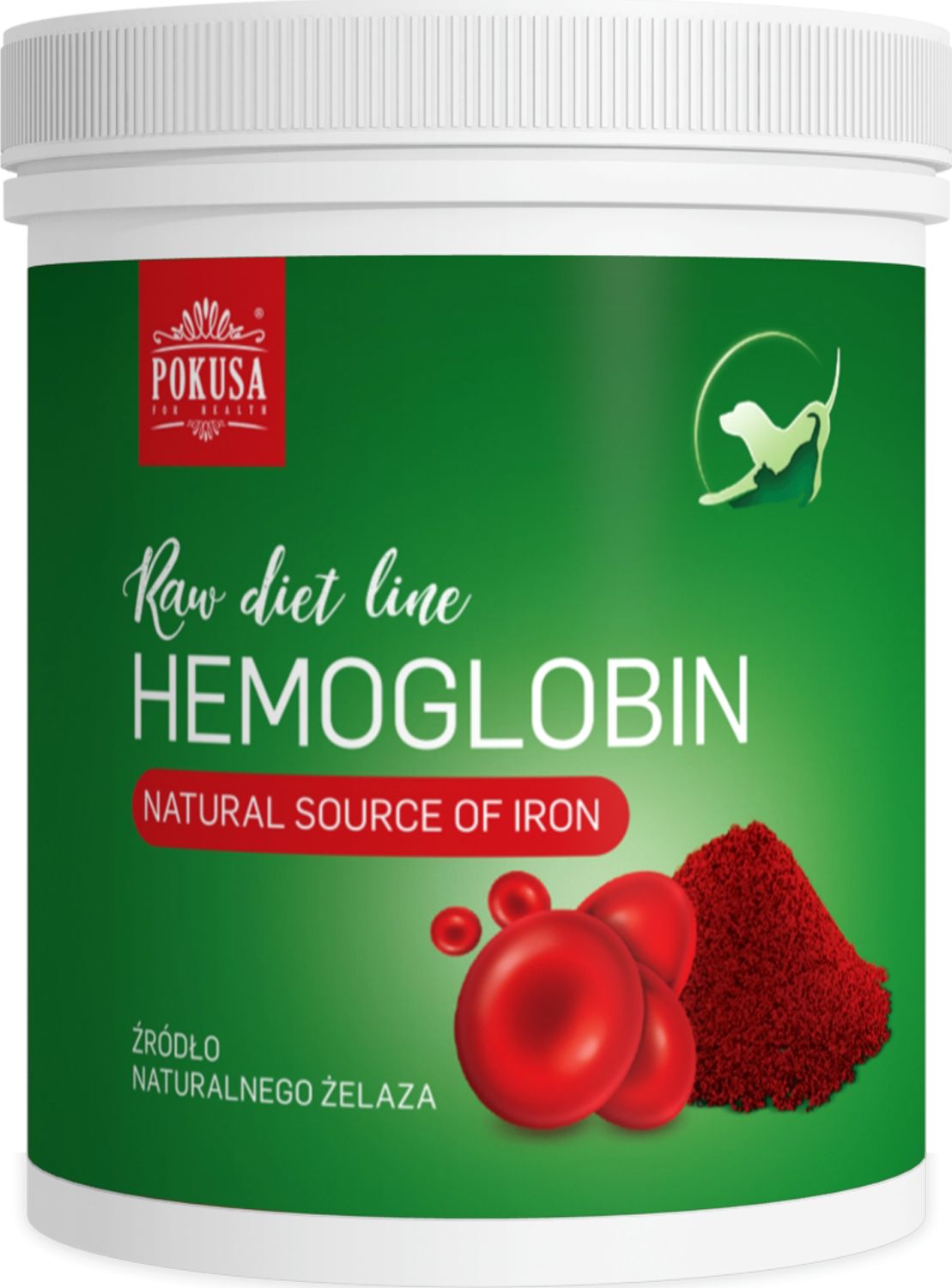POKUSA Hemoglobina 800 g