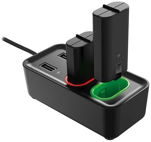 Dual Charger and Hub for Xbox