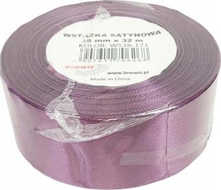Wstążka satynowa śliwkowa 38mm x 32m