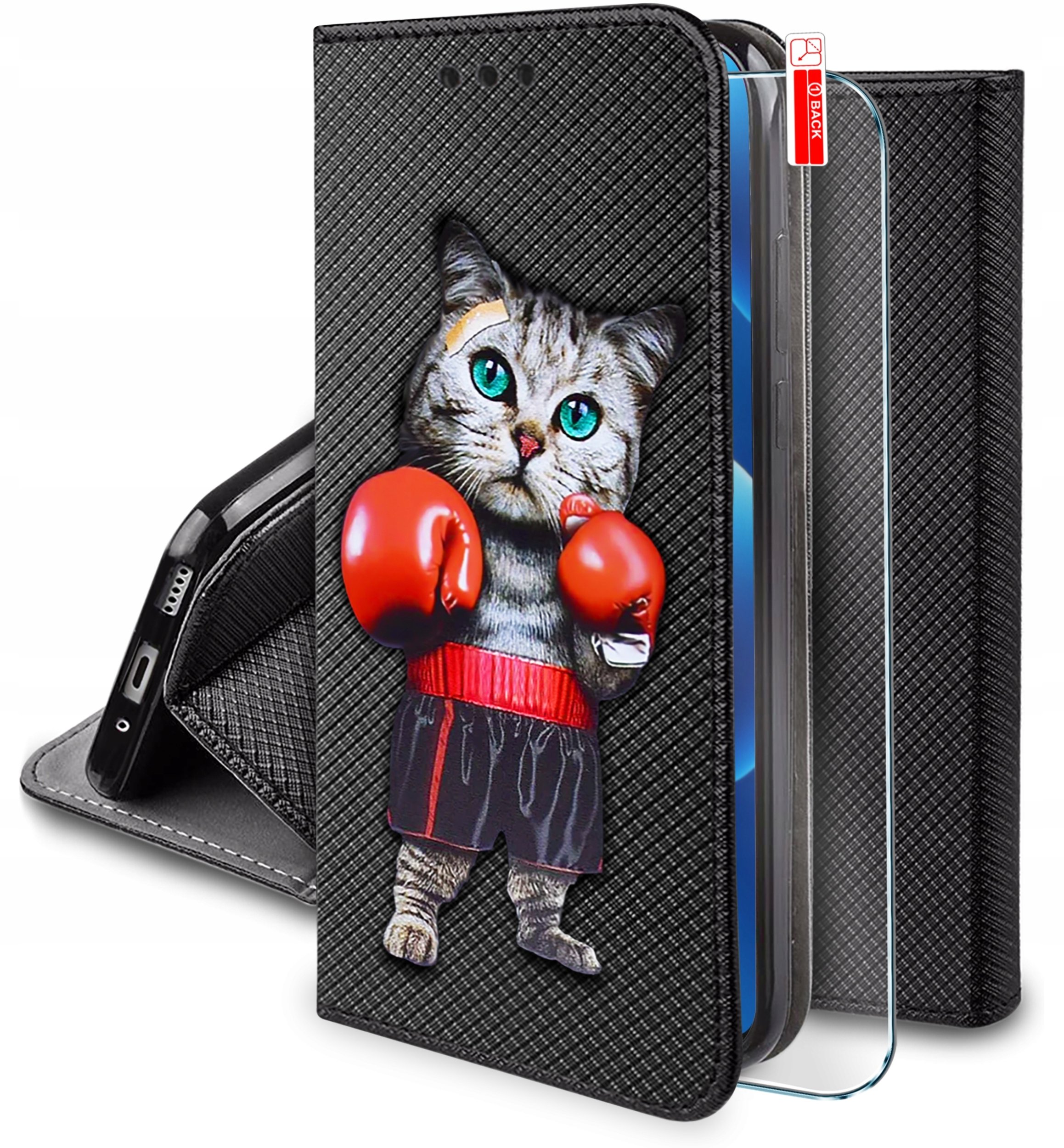 Etui do Honor 400 Pro MAGNET WZORY CASE + SZKŁO 9H