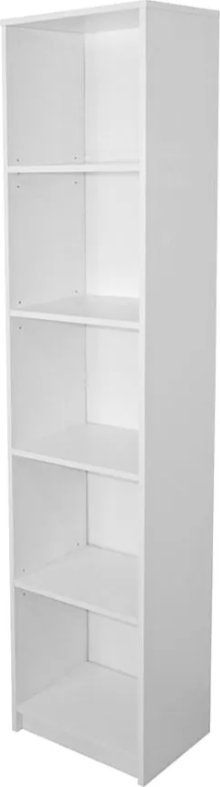 Elior Biały otwarty regał słupek 40 cm - Lobert 3X