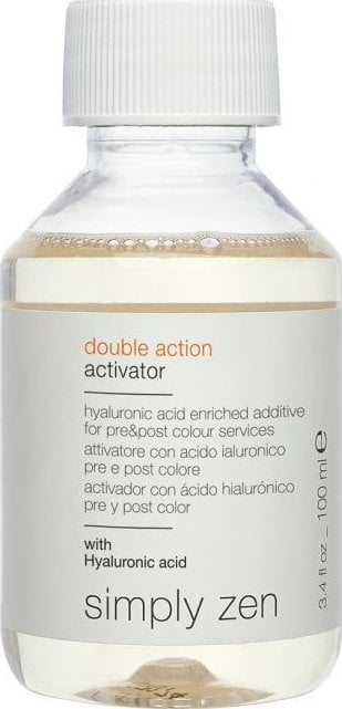 Simply Zen Simply Zen, Double Action, Hyaluronic Acid, Leave-In Scalp Treatment Lotion, For Colour Protection, 100 ml Unisex