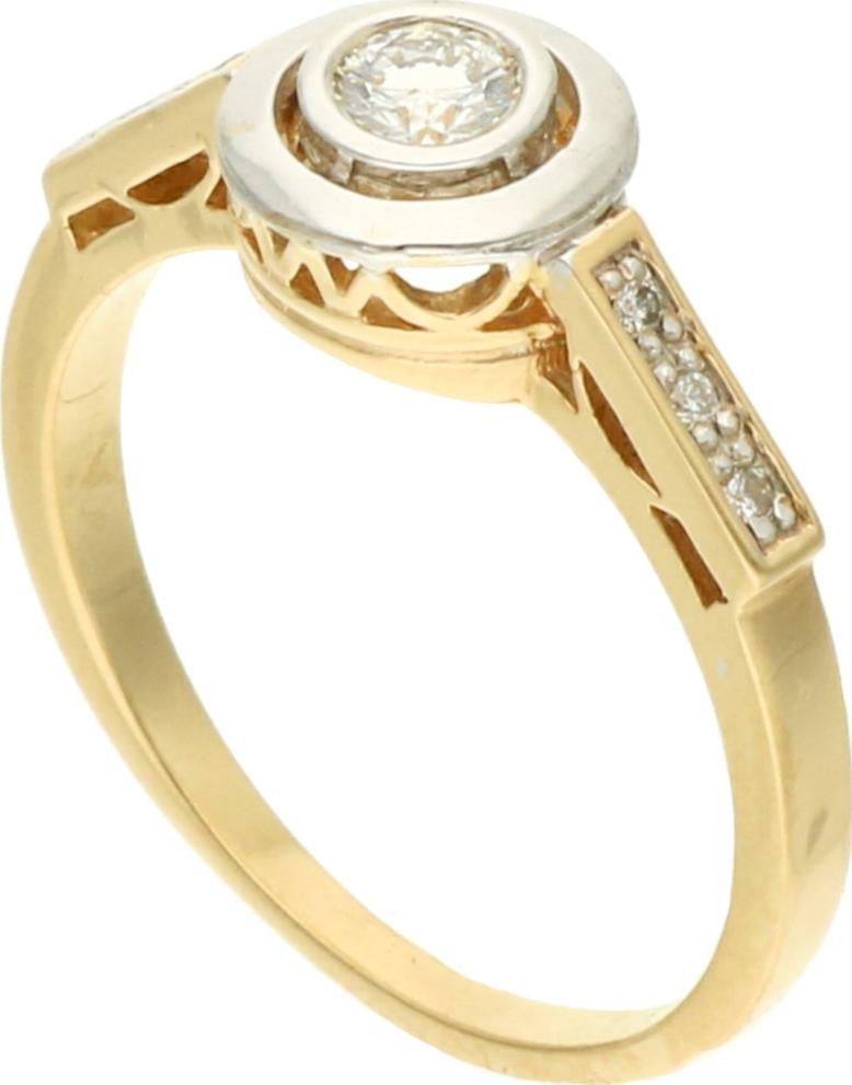 Rosanto Złoty pierścionek z brylantami 0,23 ct roz. 13 585 14k