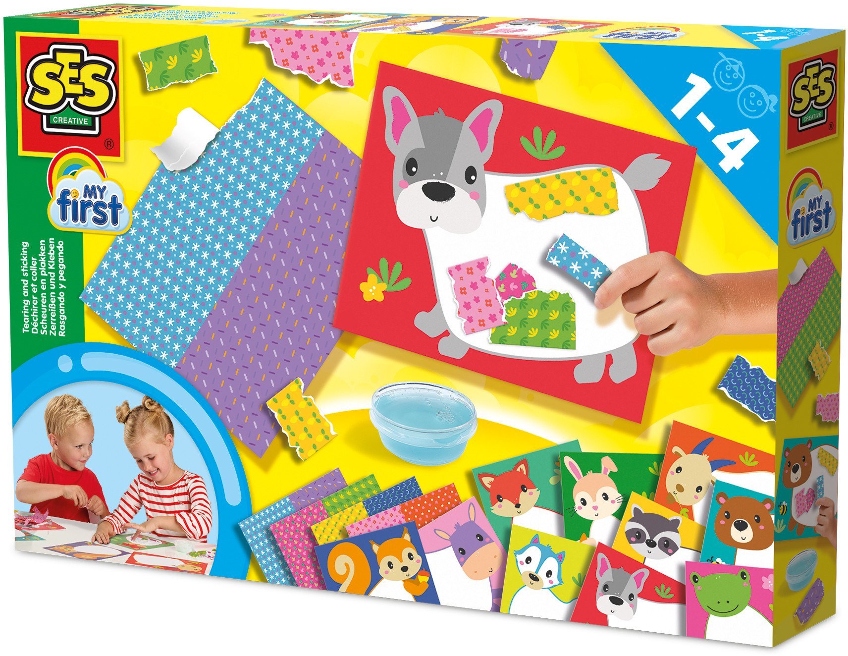 SES Moje pierwsze Wydzier.i przyklej.14474 44746