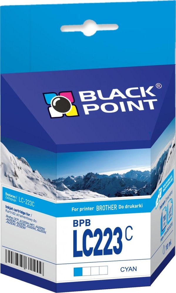 Tusz Black Point Tusz BPBLC223C (cyan)
