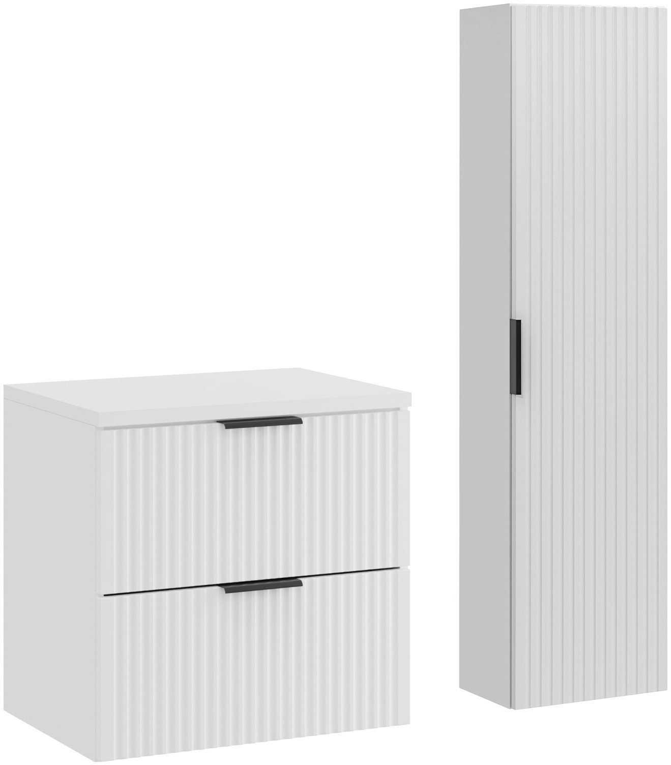 Zestaw meblowy 60cm z blatem i Szafką wysoką