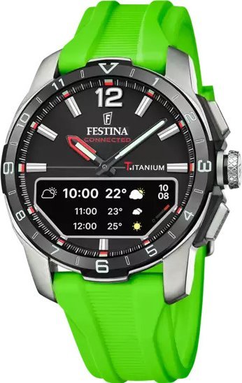 Zegarek Festina Zegarek męski Festina F23000-B zielony