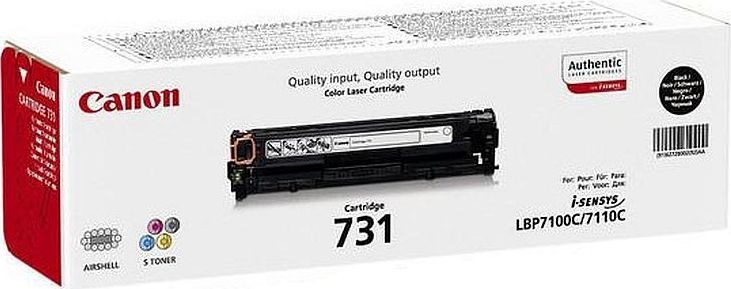 Toner Canon CRG-731 Black Oryginał (6272B002,731BK)