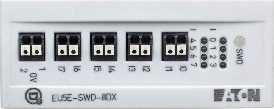 Eaton Moduł wejść cyfrowych 8 wejść 24V DC SmartWire-DT EU5E-SWD-8DX 116381