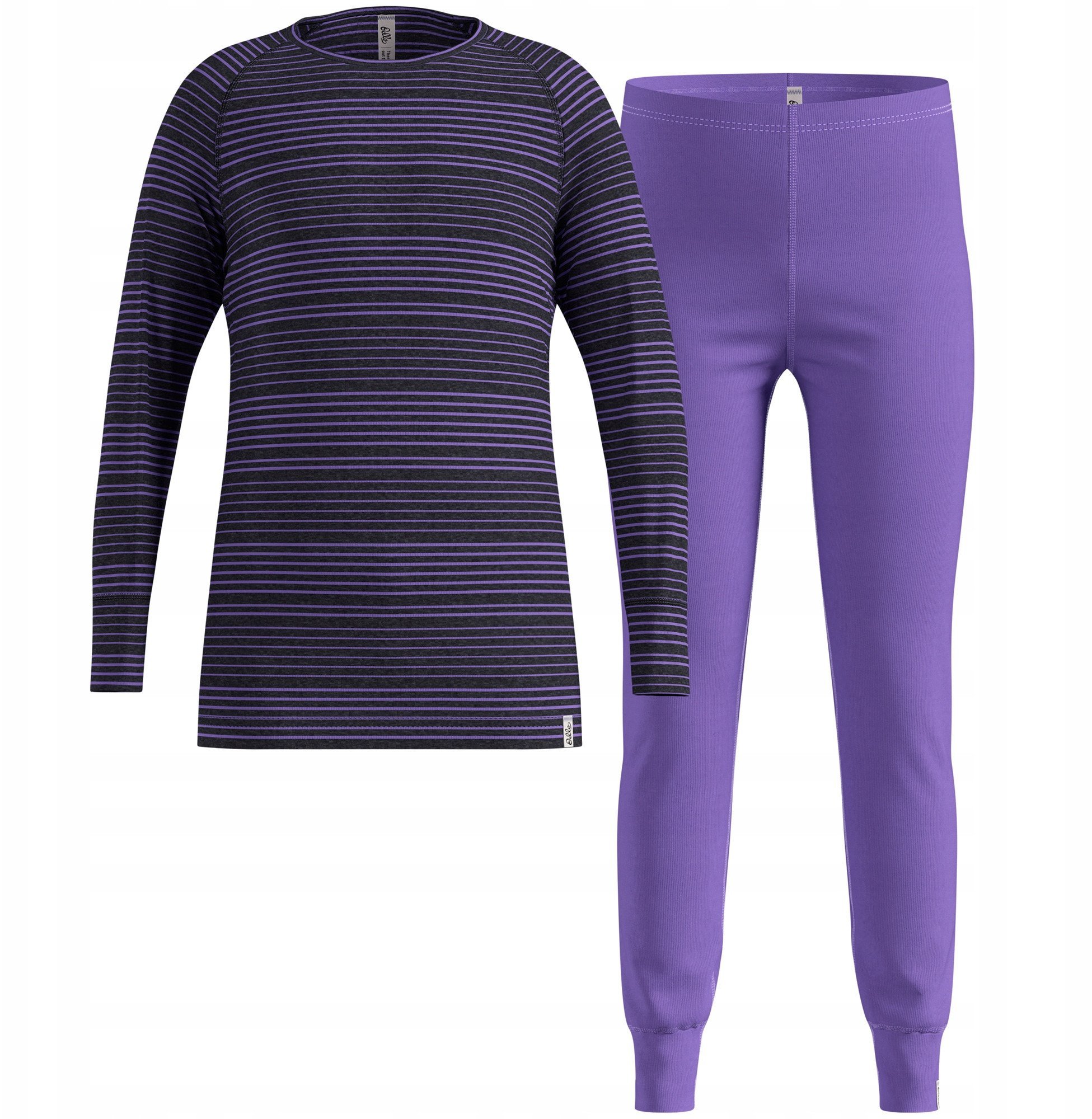 Bielizna termoaktywna - zestaw Odlo Set long ACTIVE WARM SET roz. 128cm Czarna