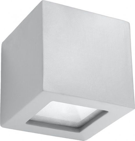 Kinkiet Sollux Kinkiet ceramiczny LEO szary