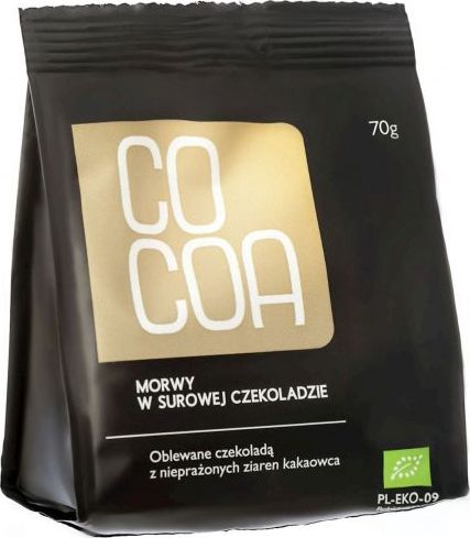 Cocoa MORWY TURECKIE W SUROWEJ CZEKOLADZIE BIO 70 g - COCOA