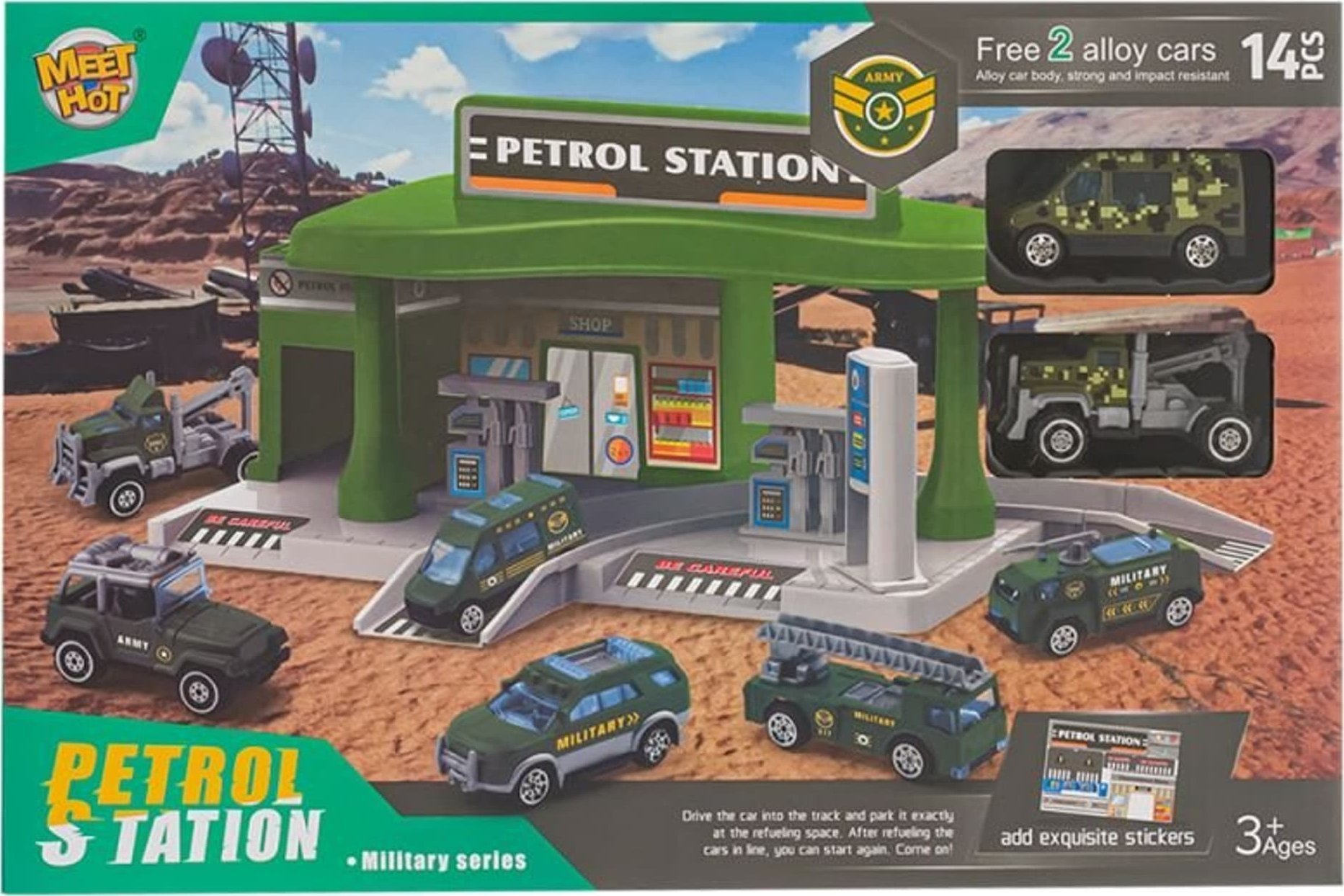 Zabawka stacja paliw