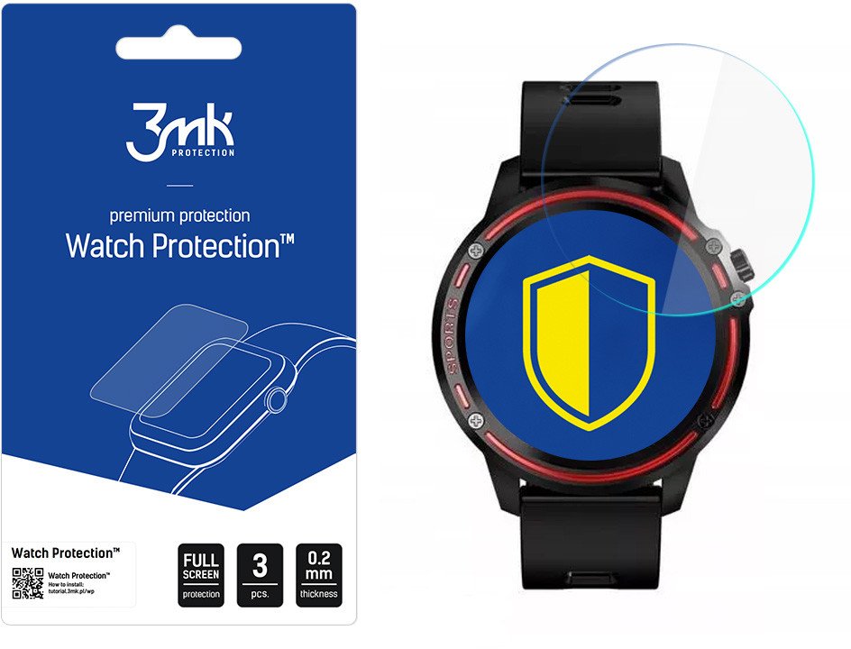 WATCHMARK L8 - 3MK WATCH PROTECTION FLEXIBLEGLASS