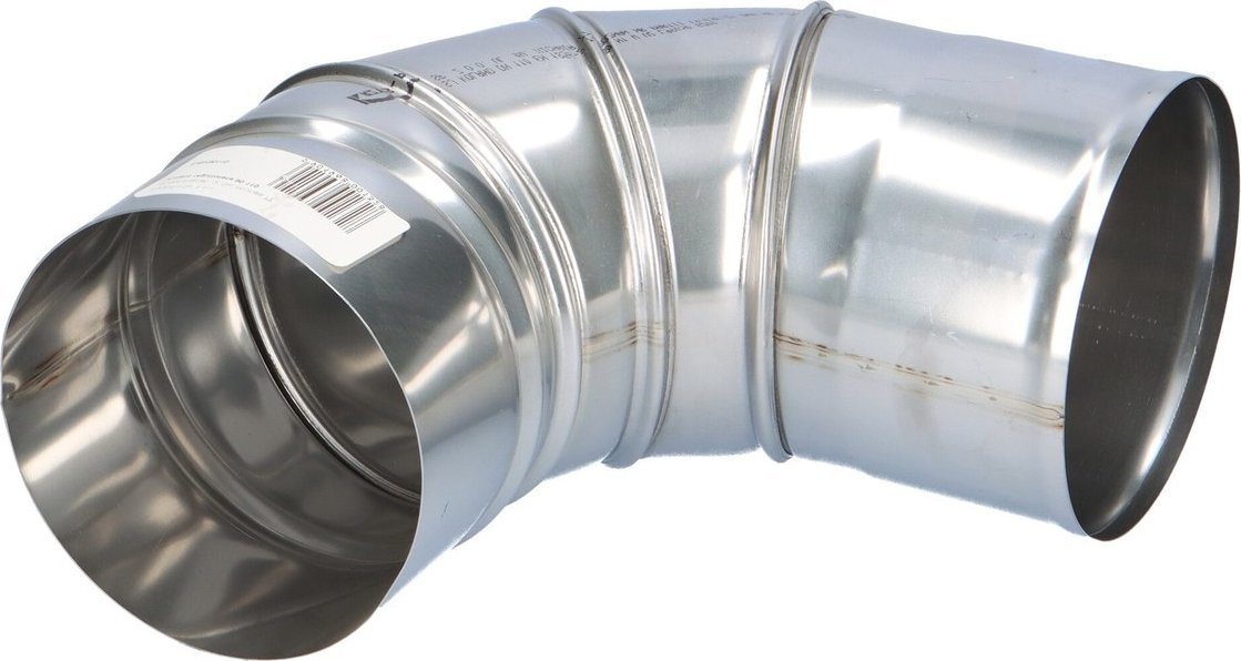 Krzys-Pol Kolano kominowe regulowane, DN 110, 90st