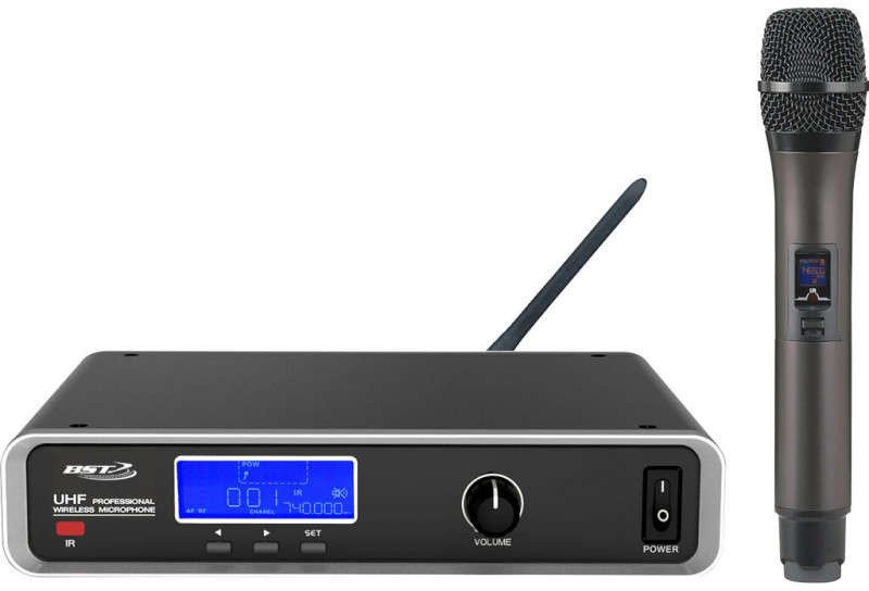 Zestaw/ Mikrofon bezprzewodowy UDR116 UHF+ stacja one size