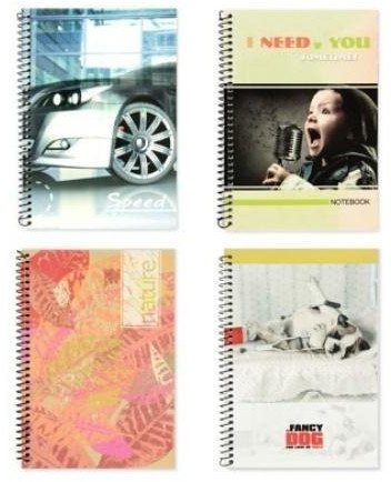 Kołozeszyt A5/100K 55g kratka MIX