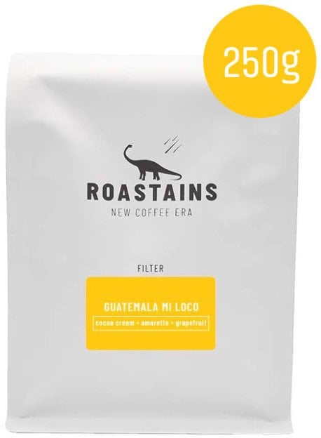 Kawa ziarnista Roastains Kawa ziarnista Gwatemala Mi Loco FILTR 250g