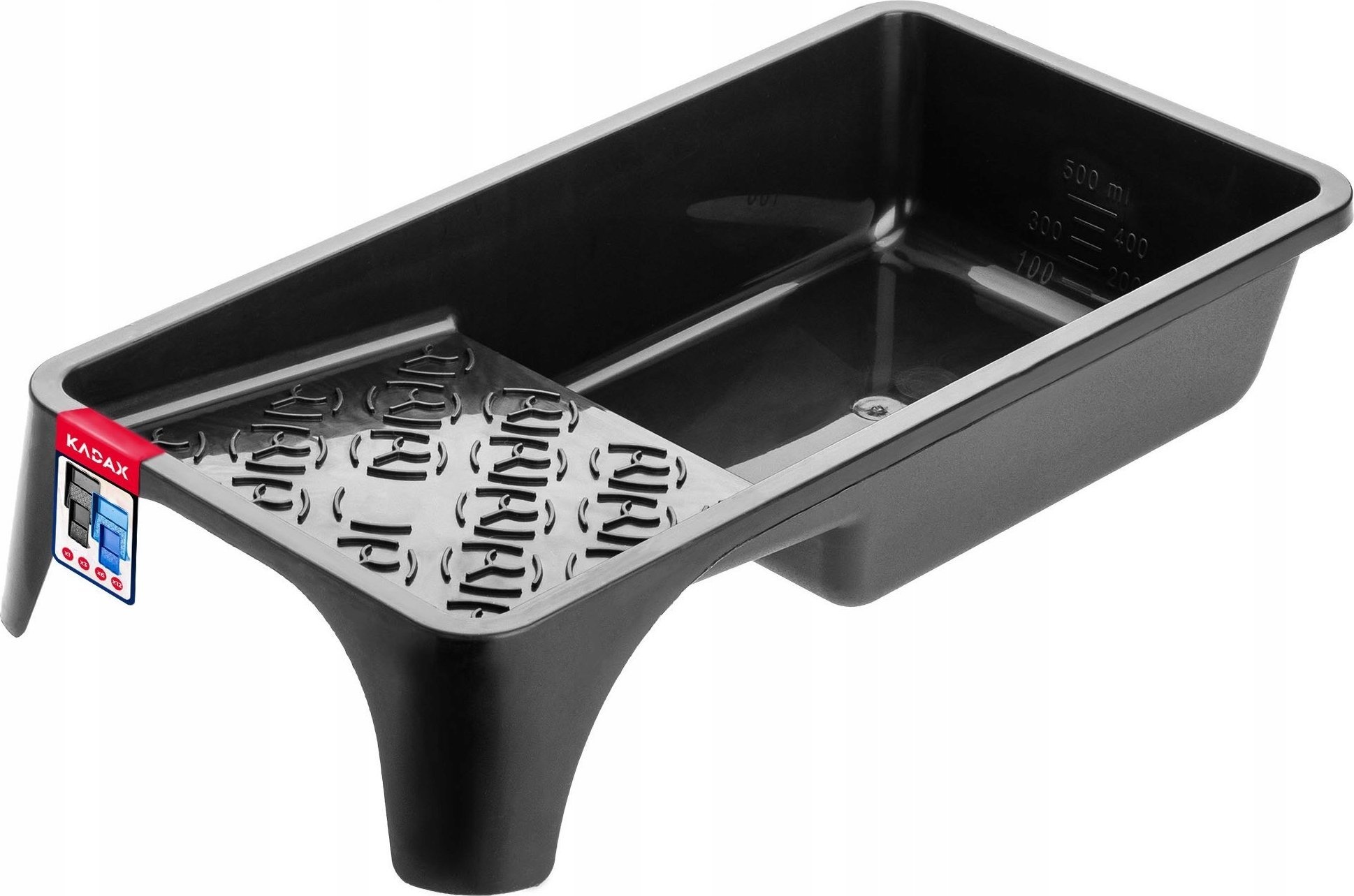 Kadax Kuweta Malarska Na Wałek Farba 160mm Czarna 1szt