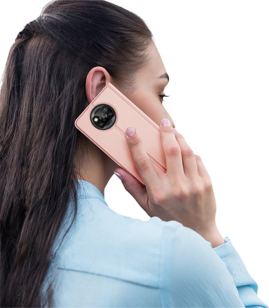 Dux Ducis Etui DUX DUCIS Skin Pro klapką do Xiaomi Poco X3 NFC różowy