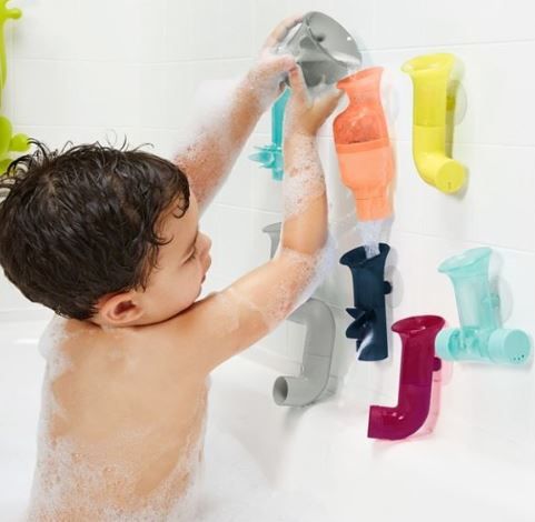 Boon Boon Zabawka do wody do kąpieli Rurki Pipes Cool kolor