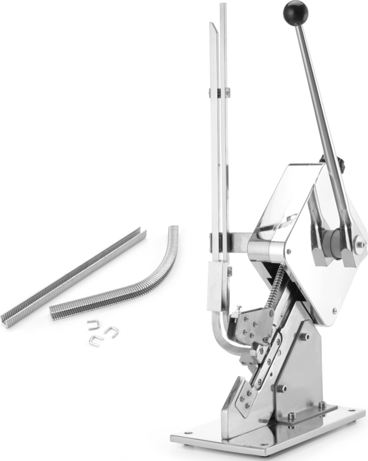 Hendi Klipsownica zaciskarka ręczna do osłonek kiełbas wędlin + klipsy 1000 szt. - Hendi 265116 Klipsownica zaciskarka ręczna do osłonek kiełbas wędli