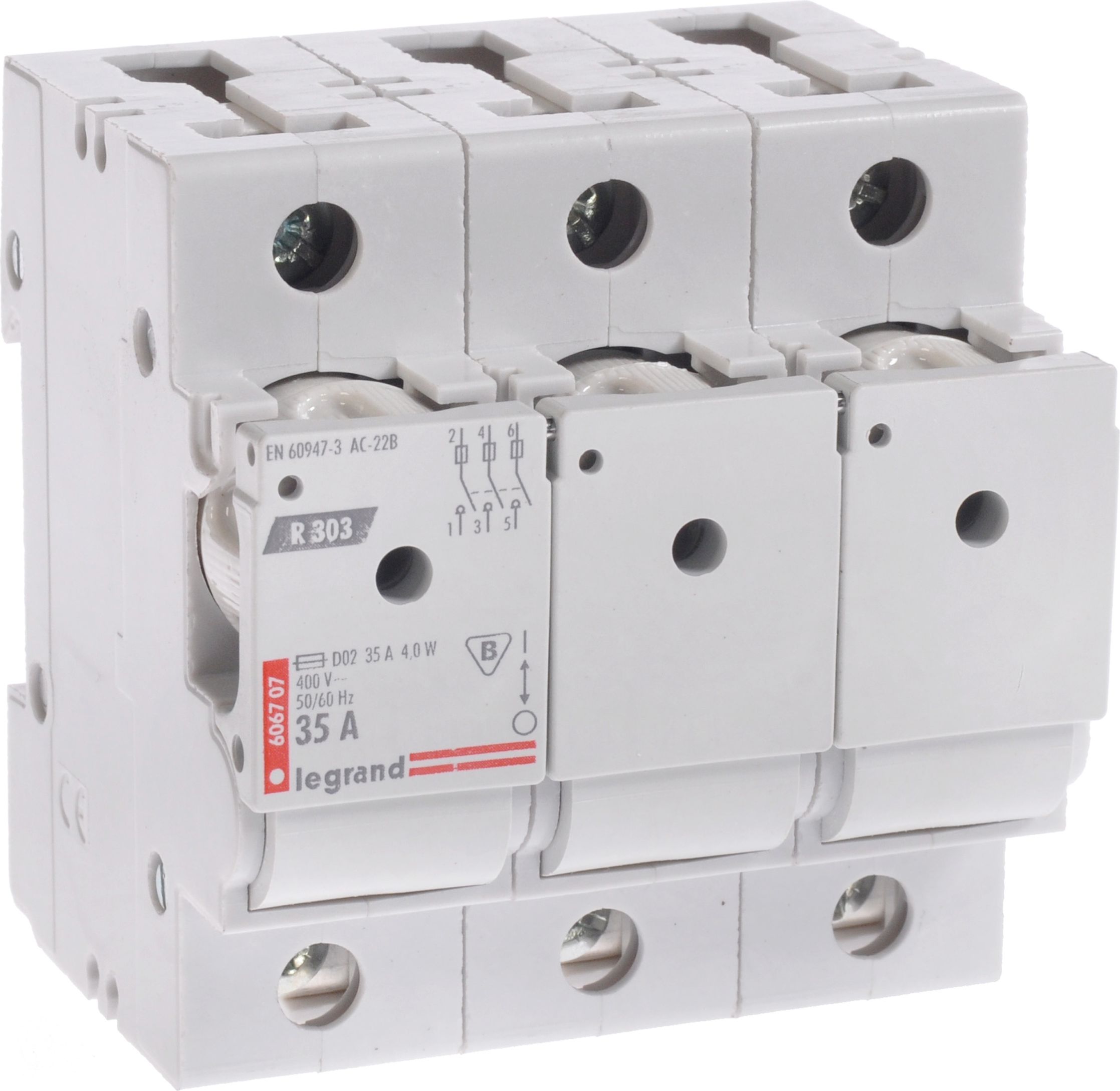 Legrand Rozłącznik bezpiecznikowy R 303 35A 3P - 606707