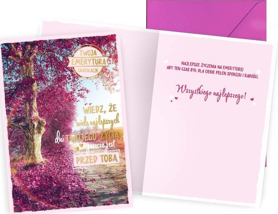 KUKARTKA KARNET PR EMERYTURA PR-528