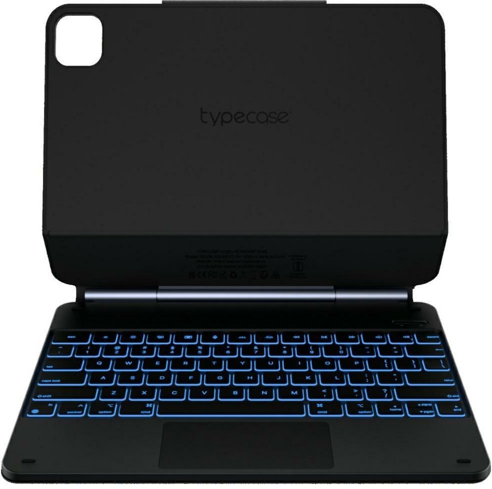Etui Typecase Edge z klawiaturą do iPad Air 13" 2024/2025 czarny