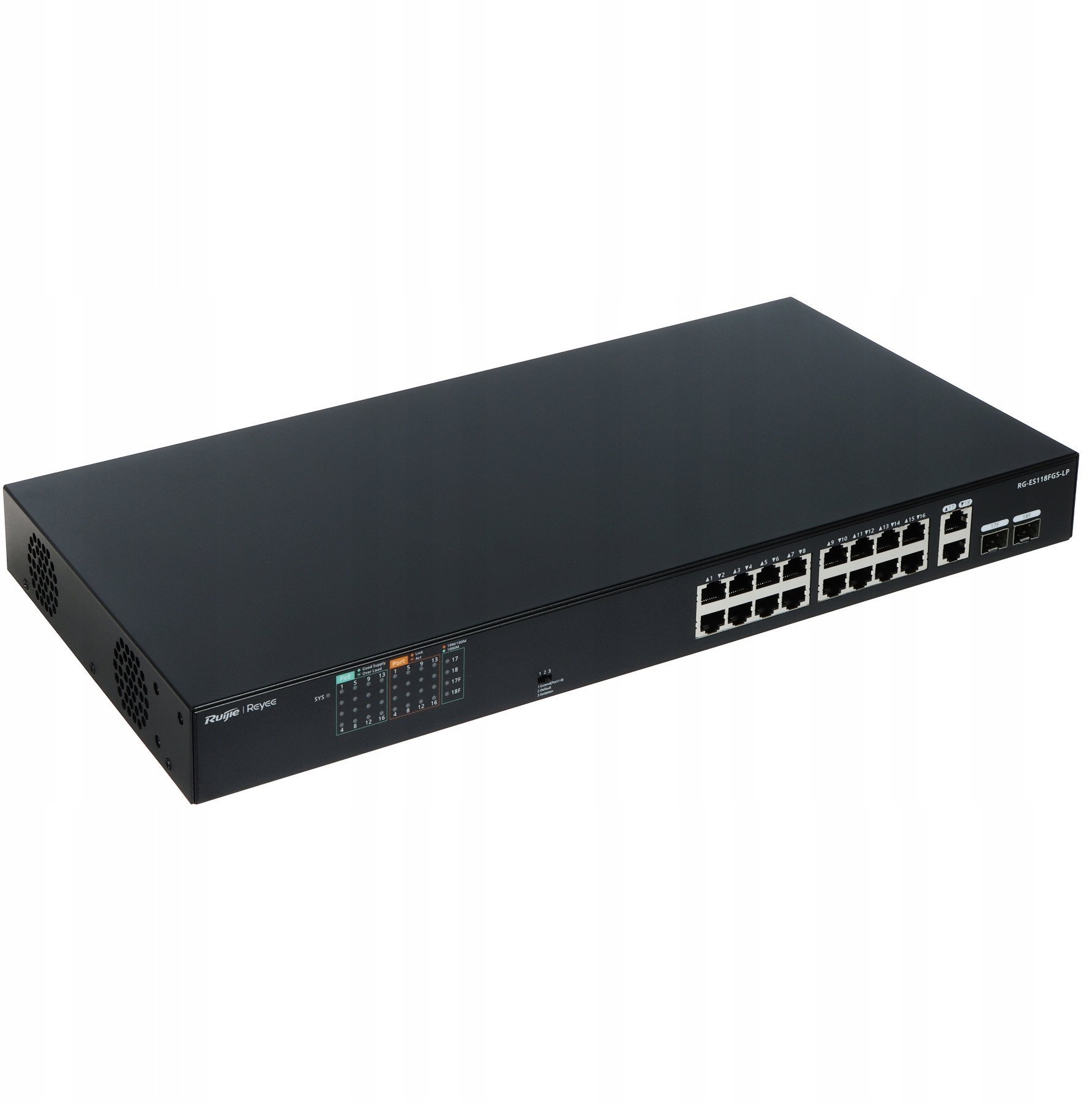 SWITCH POE RG-ES118FGS-LP 16-PORTOWY REYEE