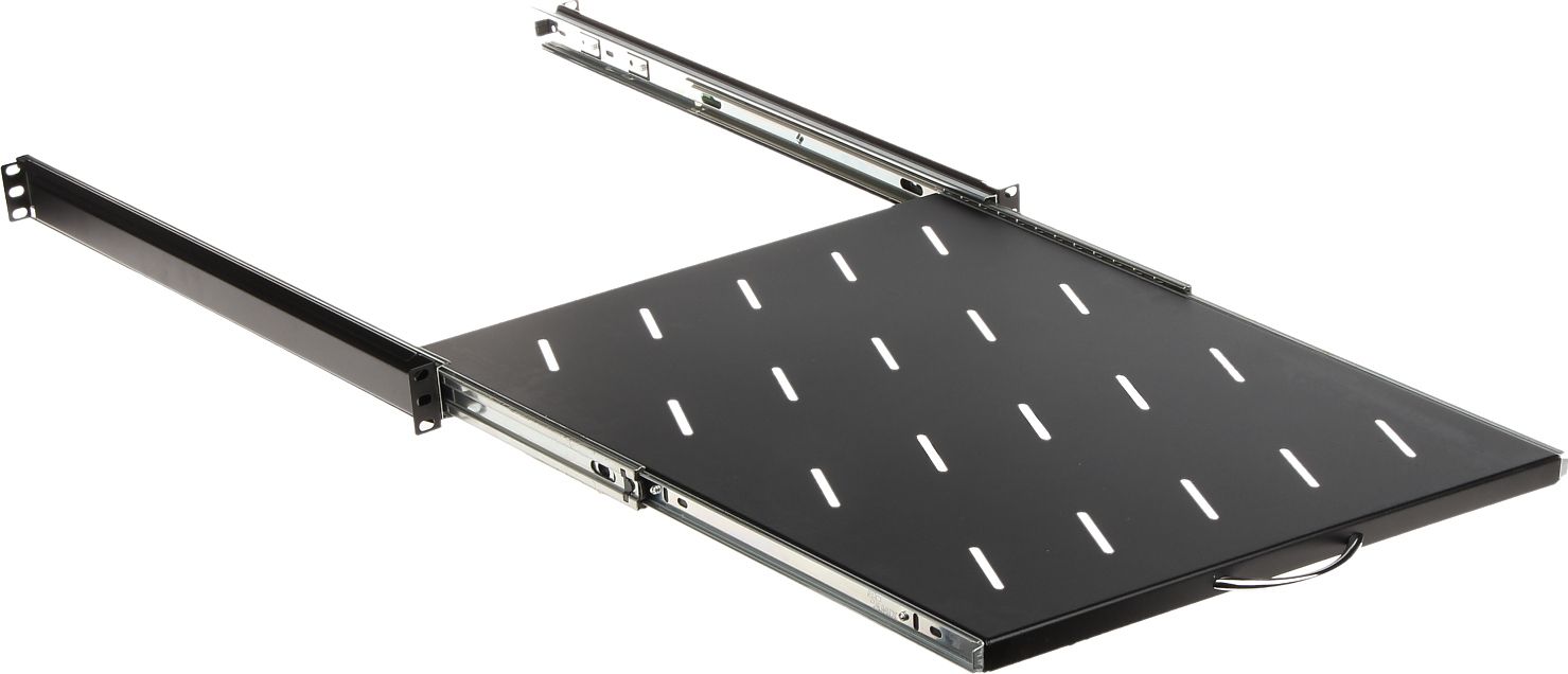 Półka wysuwana 19" 1U 550mm (P19S/550)