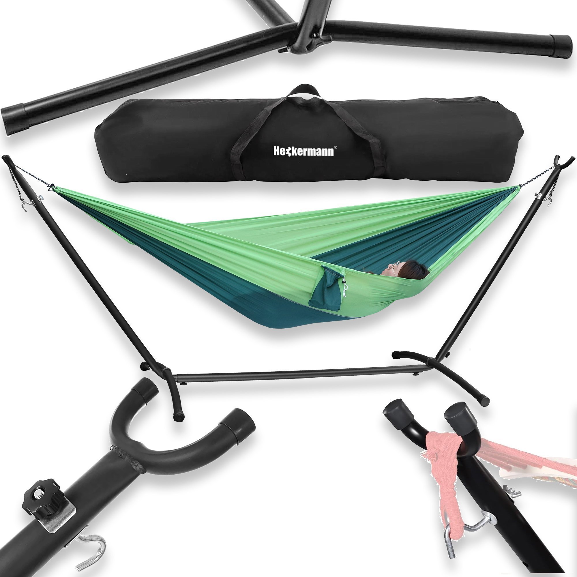 Heckermann Stelaż metalowy pod hamak Heckermann ST93