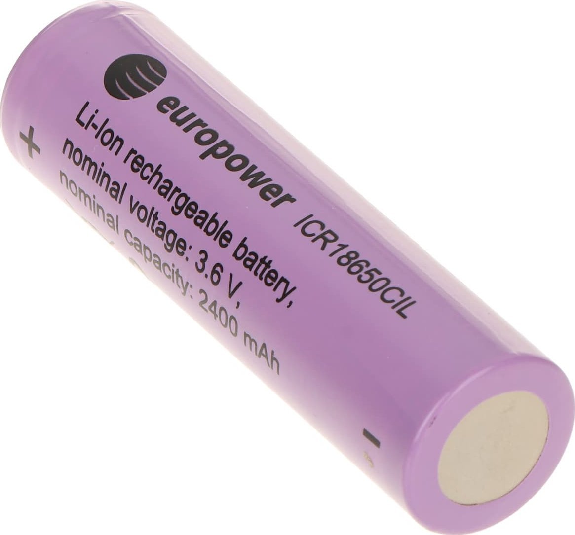 Europower AKUMULATOR LI-ION BAT-ICR18650CIL/EP 3.6V EUROPOWER