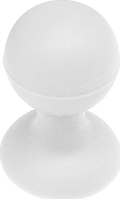 Hurtel Uchwyt silikonowy do telefonu z przyssawką z okrągła główka biały Uchwyt silikonowy do telefonu z przyssawką z okrągła główka biały