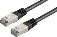 Roline ROLINE FTP- Patch Cable konf. Kat. 5e, black 0,5m (21.15.0185)