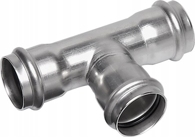 SANHA Trójnik równoprzelotowy SANHA-NIROSAN-Stahl szlachetna d90° d28SANHA