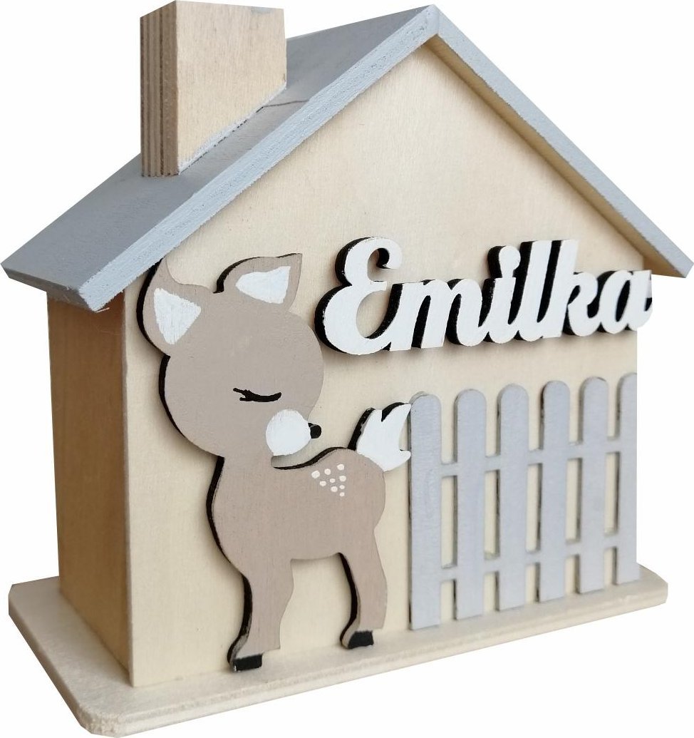 Prowansalska Manufaktura Skarbonka z imieniem nr 48