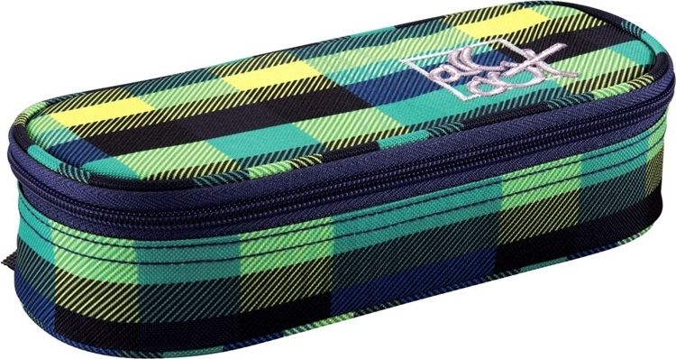 Piórnik All Out ALL OUT przybornik szkolny bez wyp. SHERWOOD kolor: summer check green