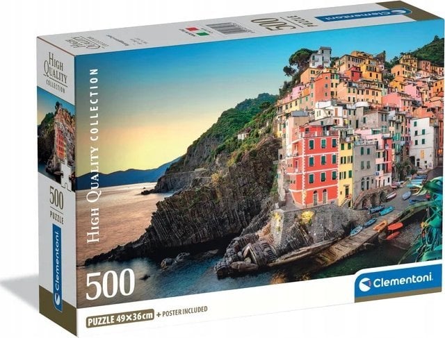 Clementoni Puzzle Compact Riomaggiore Coast 500 elementów (35576)