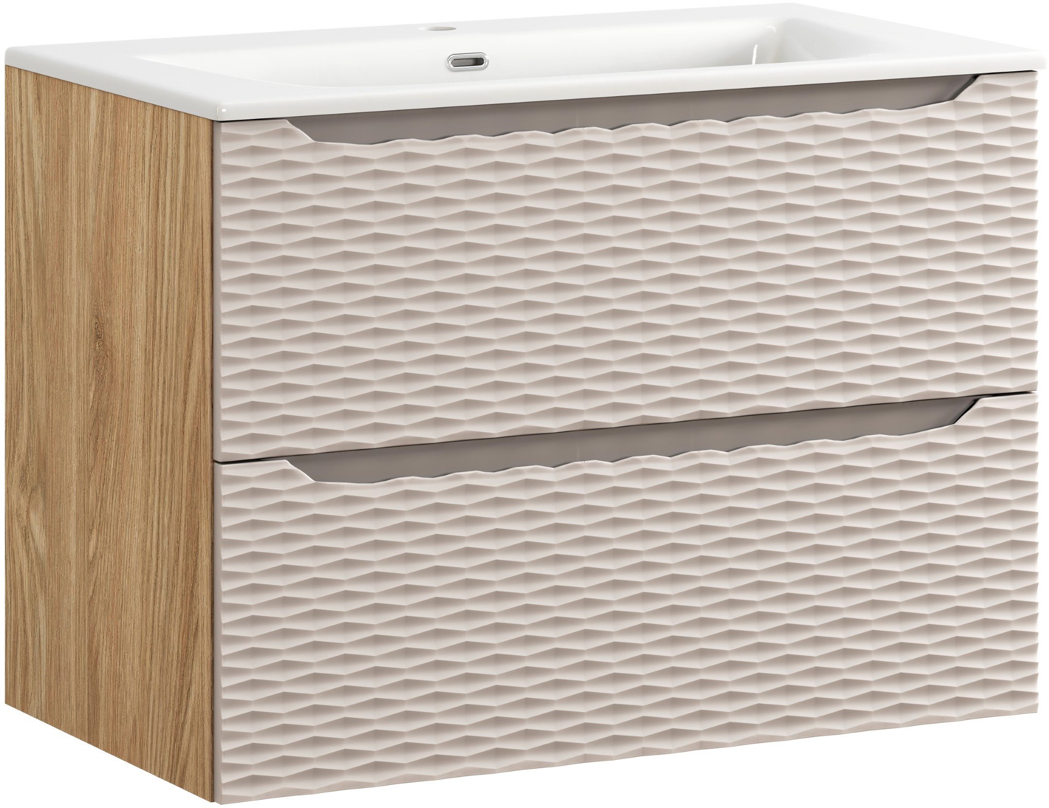 Zestaw meblowy 80cm z umywalką meblową SKY