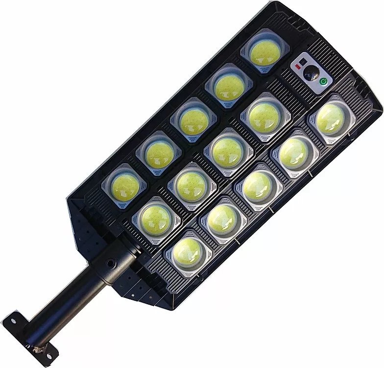 Tech-Led Latarnia lampa solarna 434 cob 800W czujnik ruchu, pilot i mocowanie Latarnia lampa solarna 434 cob 800W czujnik ruchu, pilot i mocowanie